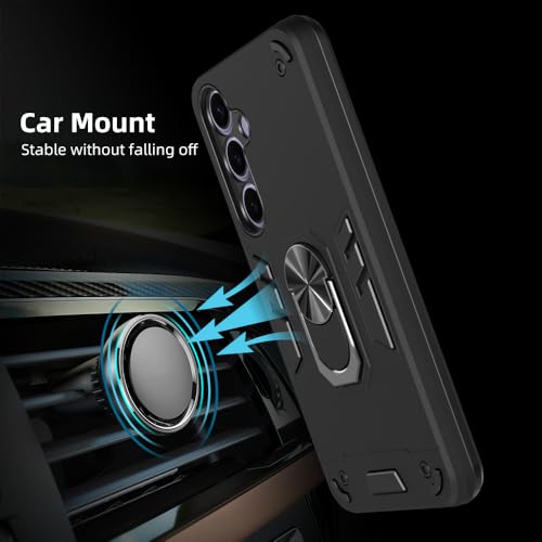 Image of NDCOM for S24 Plus Back Cover | Premium Samsung S24 Plus Back Cover | S24 Plus Case with Precision Cutouts | Ring Holder Case