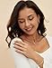 Mameloly Wedding Bands for Women Pear & Round Shaped Stackable 14K Gold Plated Cubic Zirconia Half Eternity CZ Curved Engagement Rings for Her Size 4