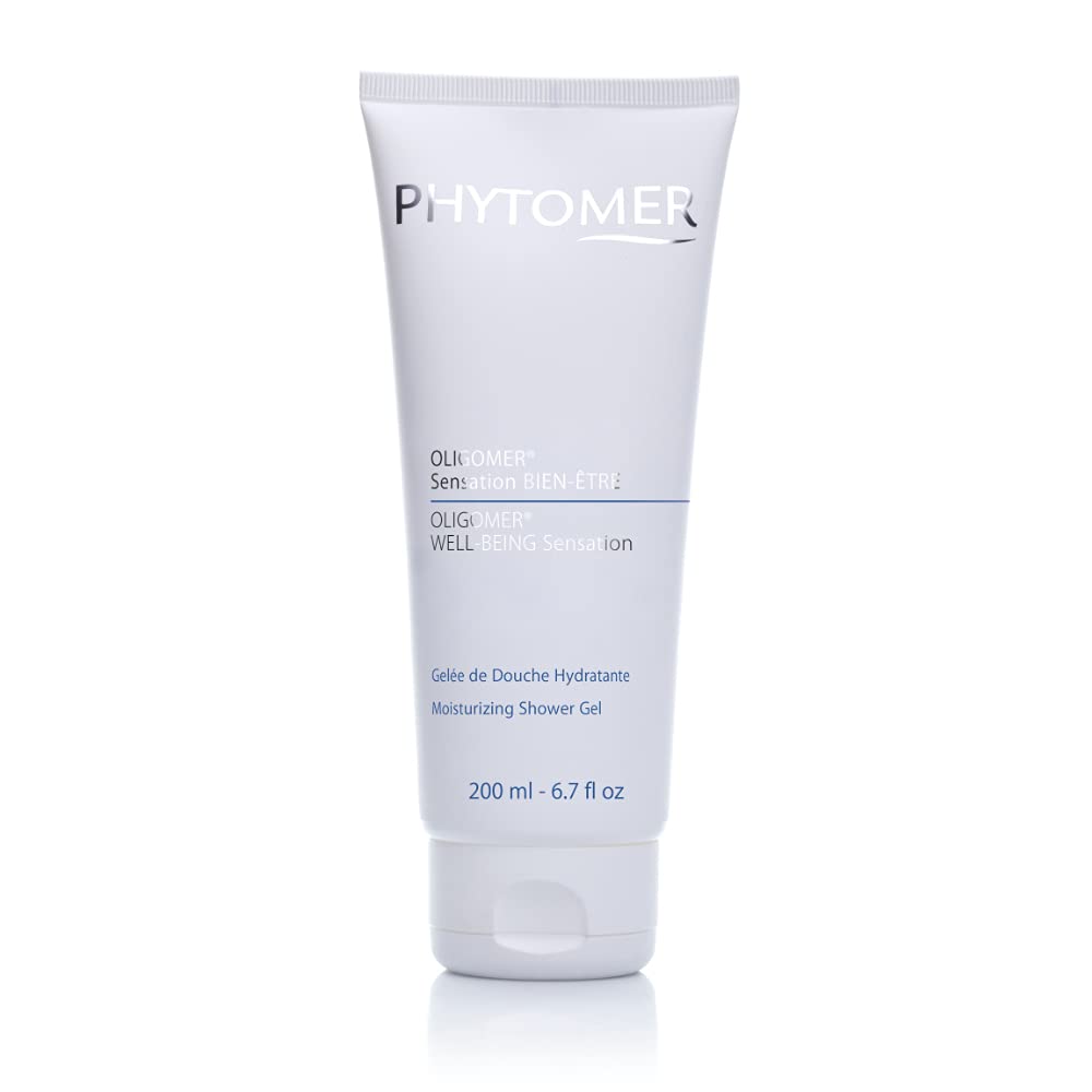 Phytomer Well-Being Moisturizing Shower Gel Gentle Skin Cleanser Moisturizer Invigorates Tired Body Skin Muscles Immediate Lasting Hydration with