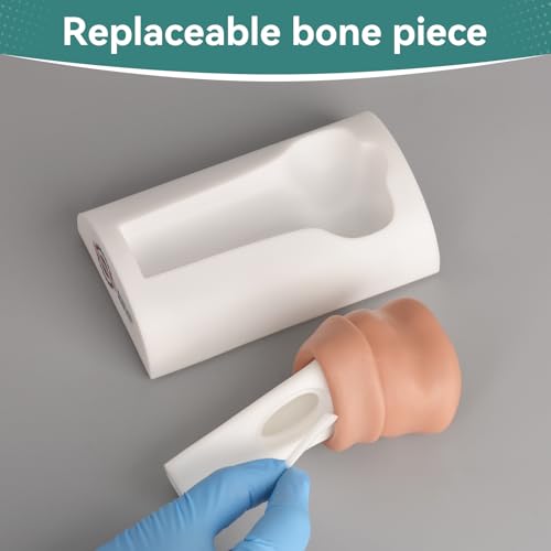 Image of Intraosseous (IO) Access Trainer, Pediatric Intraosseous (IO) Tibia Trainer, Infant Tibial IO Trainer for Medical Education