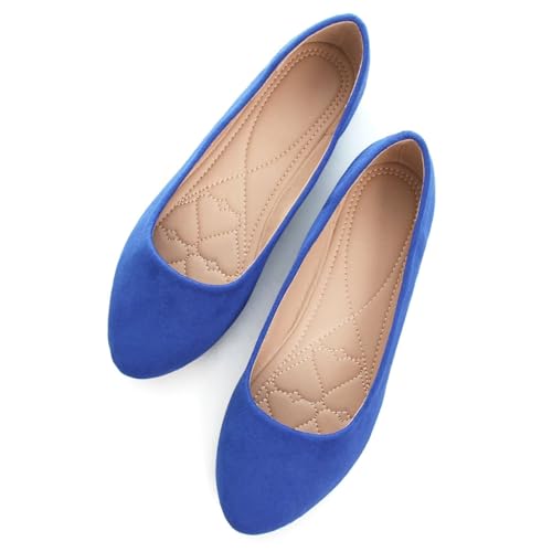 Image of SAILING LU Casual Shoes for Women Dressy Ballet Flats | Comfort Fit, Work Shoes,Casual for Women, Slip-Ons Loafers
