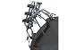 Peruzzo 416061 Portabicicletas Maletero, para 3 Unidades, Negro