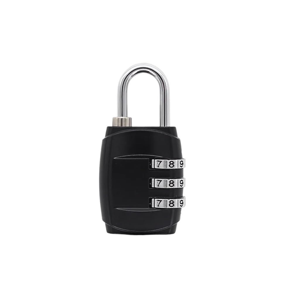 Gnyvzxplq A3 Suitcase Locks, Password Combination Lock For Luggage Metal Code Padlock Travel(A3)