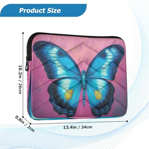 Funda para portátil Butterfly Portrait 13-14 pulgadas miniatura 3