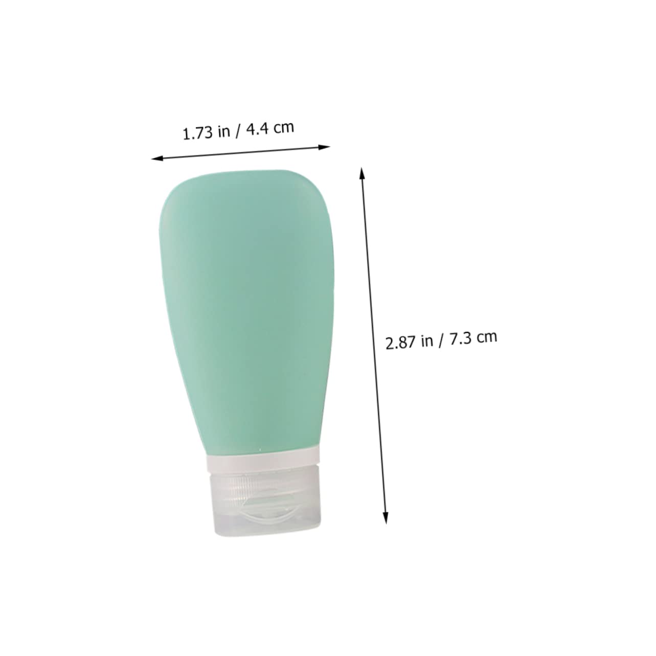 40 Piezas Botella De Gel De Sílice Botellas De Loción De Viaje Contenedores De Viaje Para Liquidos Contenedores De Viaje De Silicona Gel De Tocador Viajar Relleno Páginas Cosmético