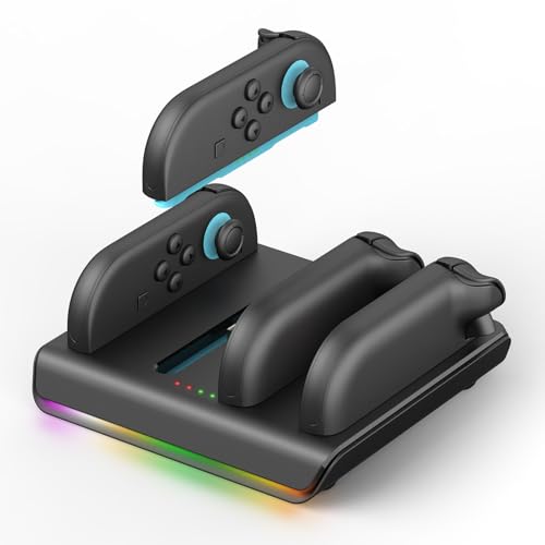 Charging Dock for 2025 Nintendo Switch 2 Joycon Controllers