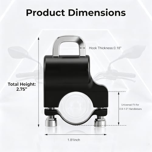Judsocu Alloy Anti-Theft Helmet Lock