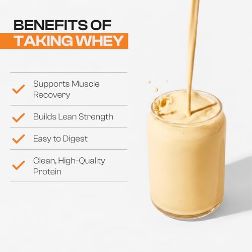 Image of Unbrand Real Whey Protein Powder | Mango Flavor | 24 g Protein Per Scoop | Isolate & Concentrate Blend | Easy Digestion | No Preservatives | 500 gram