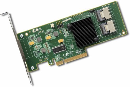LSI Logic SAS9211-8I 8-Port Int SATA + SAS Pcie 2.0 (Renewed)