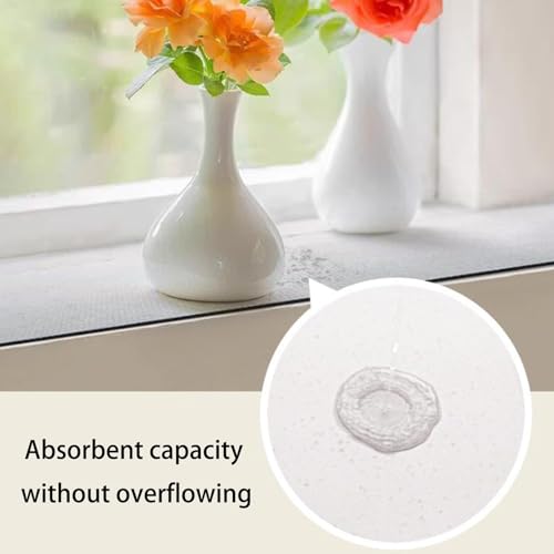 Protector absorbente de diatomeas para alféizar lavable y personalizable para el hogar 5