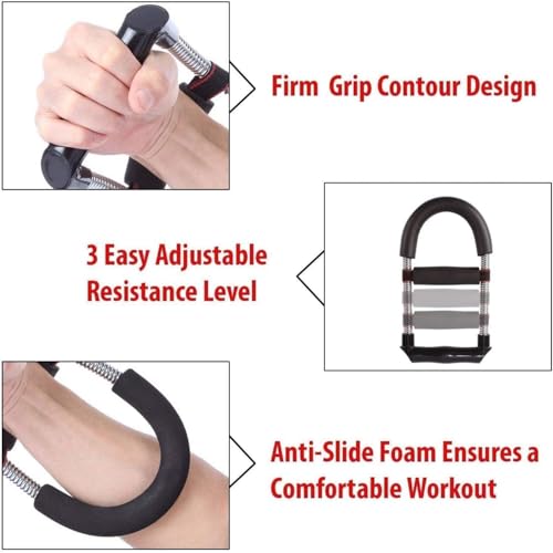 SHAVIKA ROCKS Forearm Strengthener Wrist Exerciser for Men & Women - Image 4