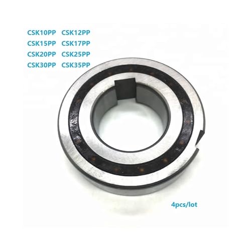 Roulement d'embrayage CSK15PP anti-glissement double clavette