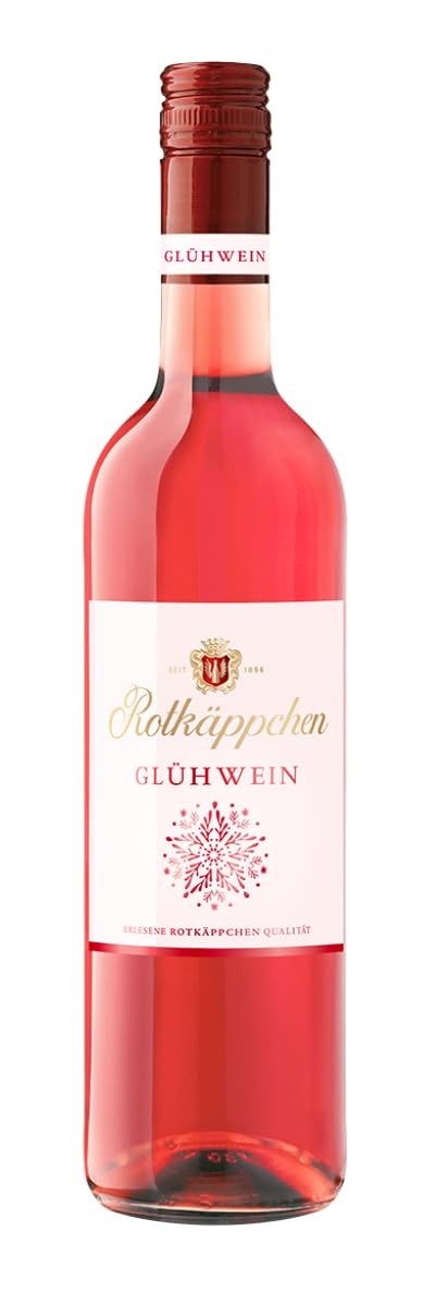Rotkäppchen Qualitätswein Glühwein Rot hell (6 x 0,75l) – Aromatisch-winterlicher, rosé-farbener Glühwein in erlesener Rotkäppchen Qualität