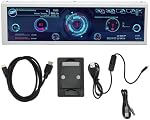 8.8 1 cm IPS Affichage, Moniteur secondaire d'analyse de cas, PC CPU GPU Moniteur de données, Affichage de la température de vitesse Internet, pour aida64…