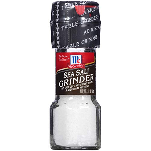 McCormick Sea Salt Grinder, 2.12 oz