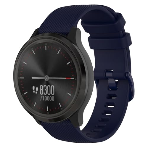 TopPerfekt �X�|�[�c�o���h Garmin Venu 4 41mm/3S/2S Quickfit���X�g�o���h 18mm �V���R���� ���߉\�ȃX�g���b�v Vivoactive 4S Vivomove 3S Forerunner 265S/255S�p