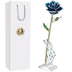 2.blue Rose With Stand