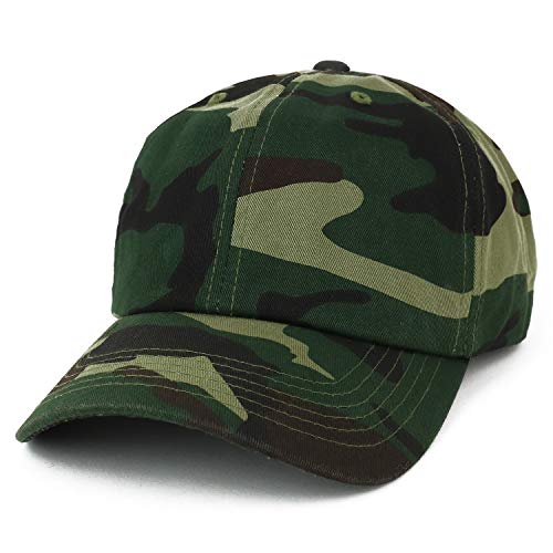 Image of Trendy Apparel Shop Oversize XXL Plain Unstructured Soft Crown Cotton Dad Hat
