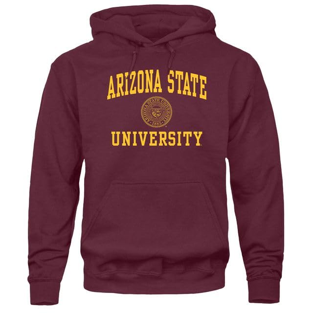Barnesmith Arizona State University Sun Devils Hooded Sweatshirt Heritage Maroon X-Large