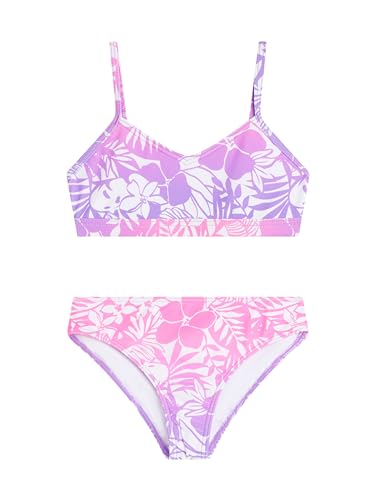 Image of Kanu Surf Girls' Willow V-Neck Bikini Beach Sport 2-Piece Swimsuits