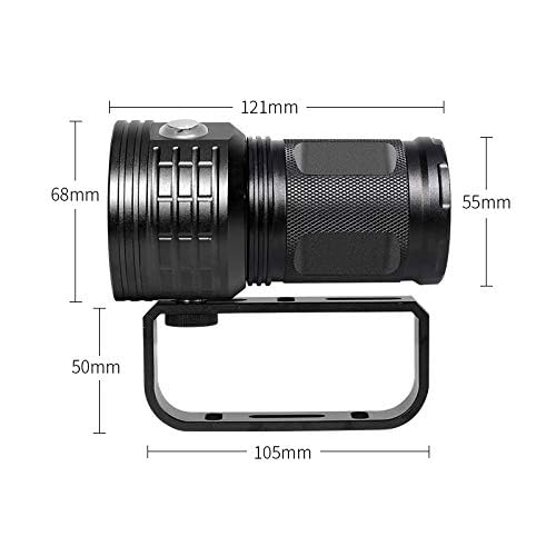 Lampe de plongée grand angle pour session photo et exploration nocturne