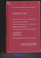 Family Law: Cases, Text, Problems (2014) 0769882161 Book Cover