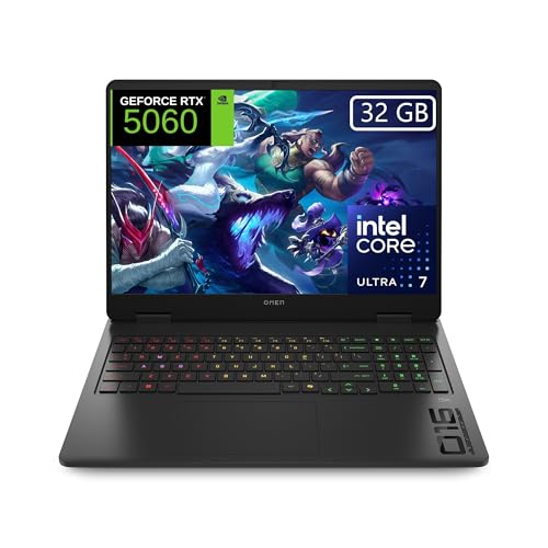 Ya en mundofriki.es: HP OMEN 16-am0032ns, Ordenador portátil Gaming 16" 2K (Intel Ultra 7-255H, 32GB RAM, 1TB SSD, NVIDIA Geforce RTX 5060, FreeDos) Negro - Teclado QWERTY Español