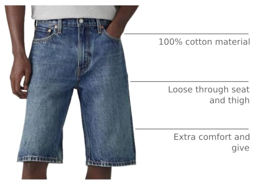 Image of Levi's Men's 569 Loose Straight Denim Shorts