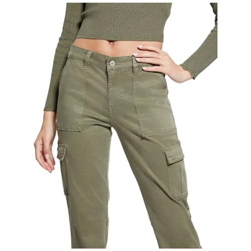 GUESS Women's Sexy Cargo Straight4