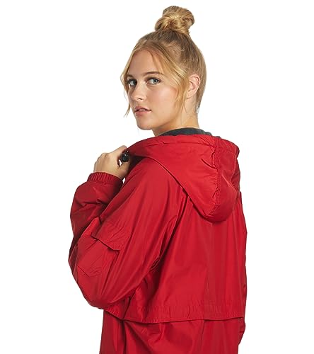 Image of Sporti Unisex Swim Parka with Comfort Plush Fleece Lining, Multi Pocket Zipper - Water Resistant Swim Coats for Women & Men