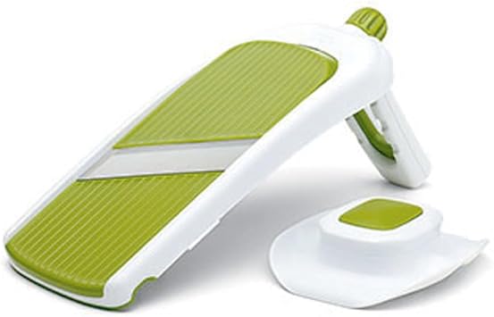 Chefn Sleek Slice Handheld Collapsible Mandoline, Green