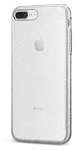Spigen Liquid Crystal [2nd Generation] Designed for Apple iPhone 8 Plus Case (2017) / Designed for iPhone 7 Plus Case (2016) - Glitter Crystal Quartz