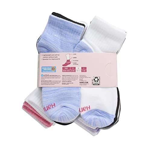 Hanes Girls, Super Value 20-Pair Socks, Ankle Multi-Packs4