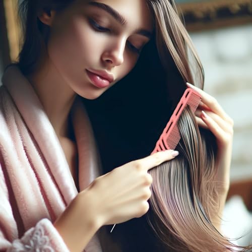 Set de 4 Peines Cola de Rata para Corte y Extensiones miniatura 4
