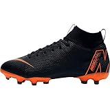 Nike Youths Mercurial Superfly VI Academy GS MG-Black/Orange (3Y)