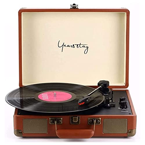 Tourne-Disque Bluetooth 3 Vitesses avec Haut-parleurs intégrés, entraînement par Courroie Portable, Platine Vinyle USB… - Les Beatles, Paul McCartney, John Lennon, RIngo Starr, George Harrison Tourne-Disque Bluetooth 3 Vitesses avec Haut-parleurs intégrés, entraînement par Courroie Portable, Platine Vinyle USB…