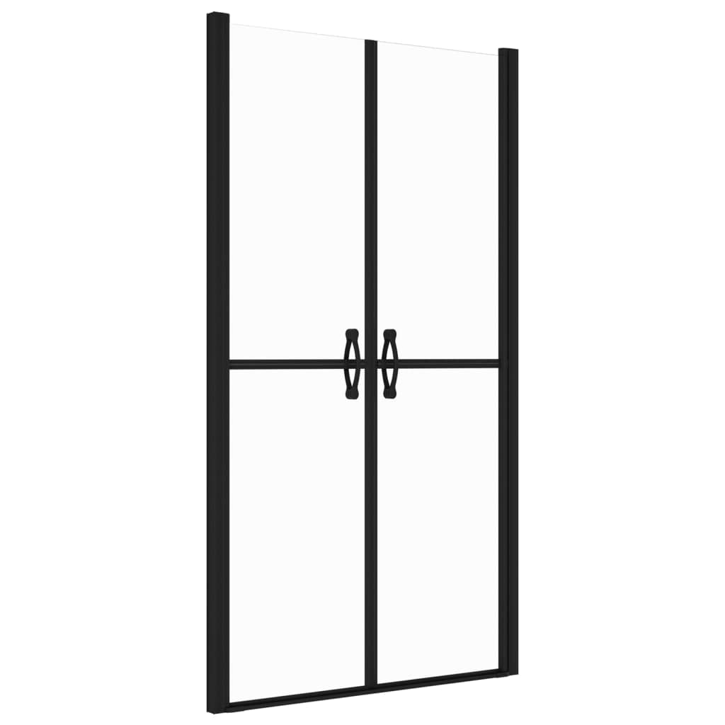 vidaXL Drzwi prysznicowe, przezroczyste, ESG, (73-76) x190 cm