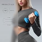 Hanteln Neopren Kurzhanteln Frauen Hantelset Kleine Hantel Kurzhantelset (2er-Set) für Damen Gymnastik Yoga Pilates und Kinder – Bild 5
