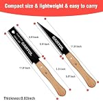 GARTOL Scie à main pour couper le bois, scie japonaise à tirage de 2 pièces avec coupe à ras de 6 pouces et lame flexible double tranchant SK5 et poignée en bois, outils de menuiserie de précision pour le bricolage, le travail du bois, la menuiserie