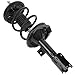 ECCPP Struts Complete Struts Spring for 2008-2010 for Mitsubishi Lancer Struts Shocks for 172356,172355 172508 Front and Rear Struts