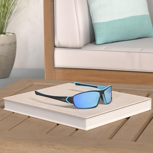 Image of Frienda 6 Pack Polarized Sport Sunglasses for Men Multipack Fit over Glasses Pack Lot Set Men's Sport Fishing Eyeglasses