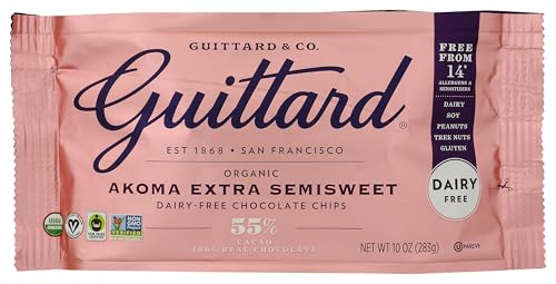 Guittard Organic Akoma X Semisweet Chocolate Chips, 10 OZ