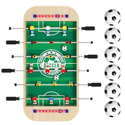 Juego de mesa de fútbol, juego de mesa de fútbol - Juegos de madera Juegos de - Futbolín de, juego de Acción de Gracias, Navidad, cumpleaños