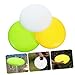 POPETPOP 6pcs Mini Disc Golf Set Putter and Markers Lightweight Plastic Golf Discs for Beginners for Outdoor Activities