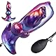 Anal Dildo Monster Aufblasbarer Dildo Horse Fantasy Knot Pump Dildo Inflatable Butt Plug Analdildos Analsex Fetisch BDSM Anal Groß Sexspielzeug für die Männer Frauen