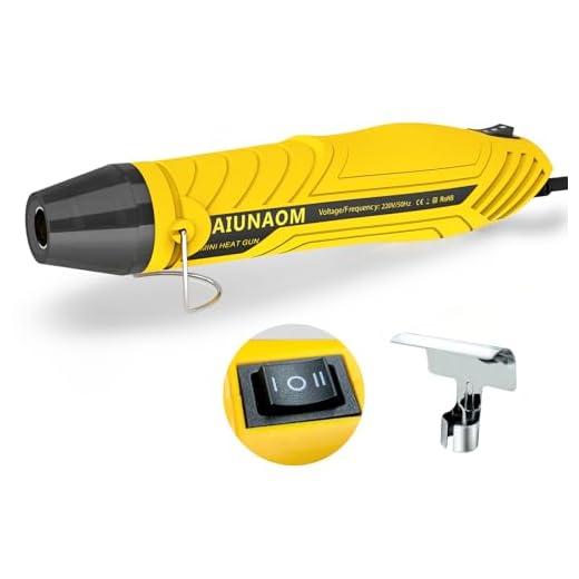 Compact 450W Mini Heat Gun with Dual Heat