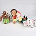 jingru 4 Unids / Set 20Cm Moana Vaiana Pollo Y Cerdo Pua Muñecos De Peluche Juguetes De Princesa Muñecos De Peluche Suave Niños Juguetes para Bebés Regalos