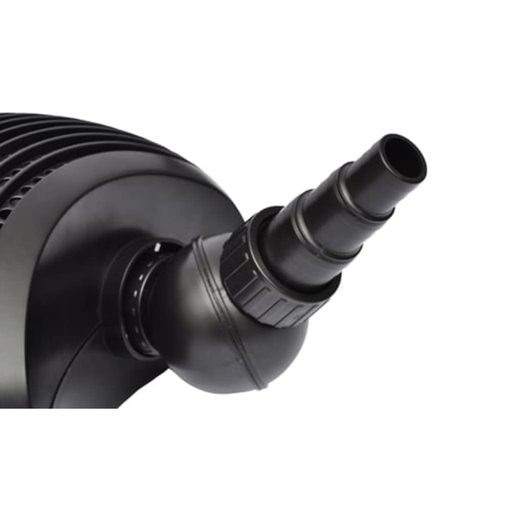 Pompa per laghetto da 8000 l/h con girante a risparmio energetico, alloggiamento robusto e giunto angolare orientabile per circolazione dell'acqua, cascata, ruscelli, fontane, giochi d'acqua