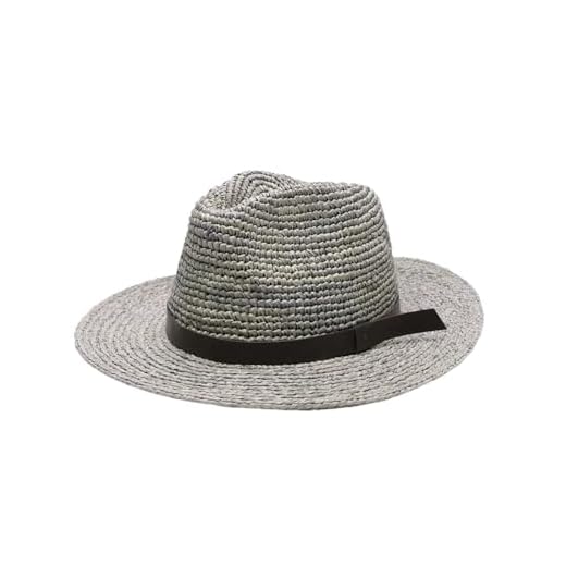 Women's Summer Beach Hat Outdoors Panama Straw Hat Gray XXL