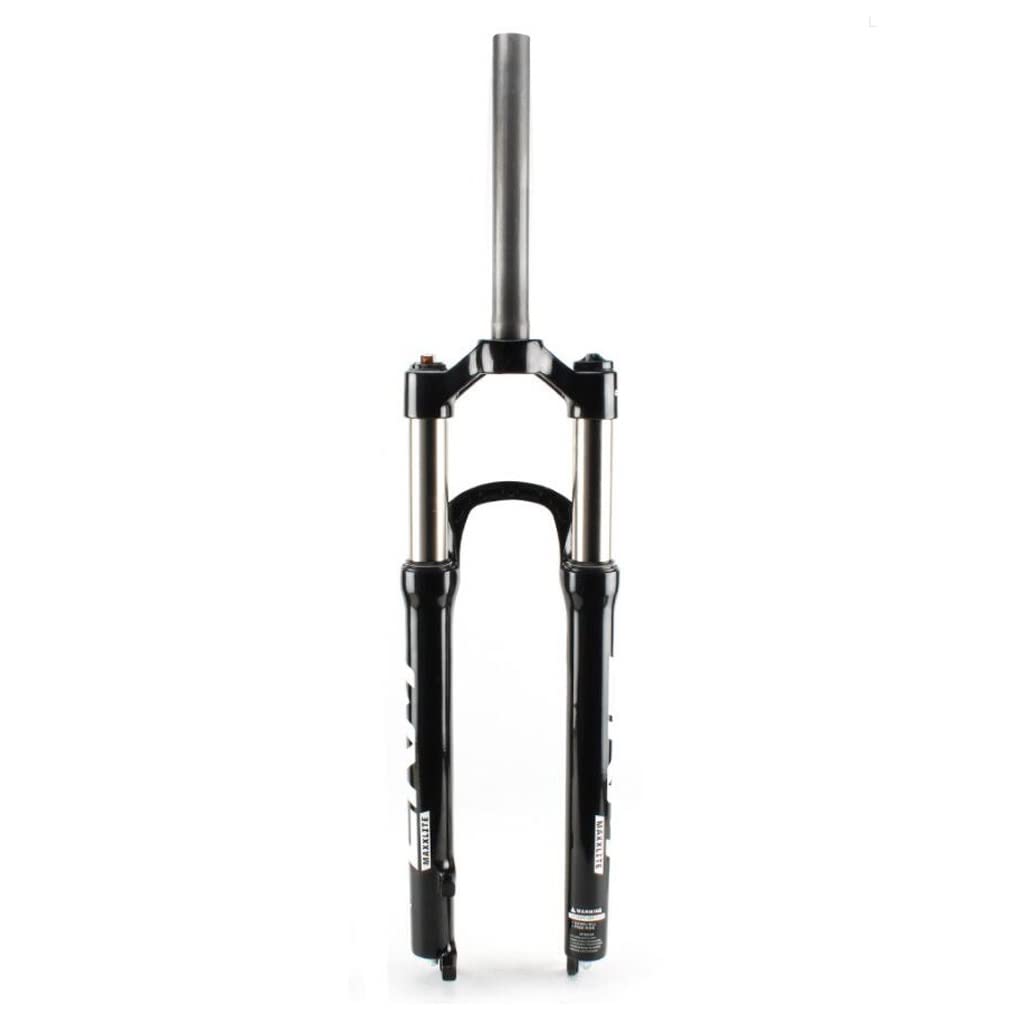 Rower, 26 27 5 29 cali podwójny powietrzny podróżny 100 mm 1 8 prosty przedni widelec rowerowy czerwony